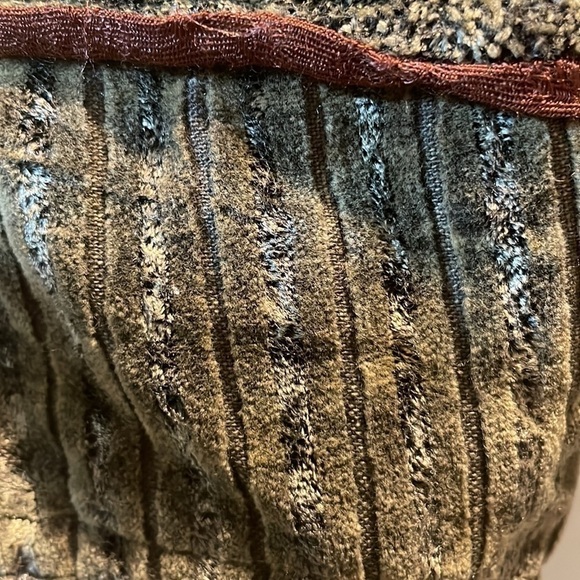 Flashback Patchwork Fall Motif in Rich Rust and Multi Jewel Color Jacket - Picture 10 of 12